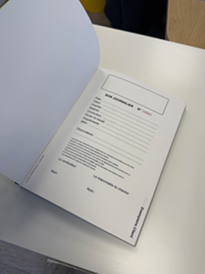 Carnet Bon Journalier