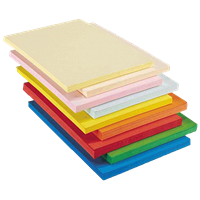 Flyer et document papier de couleur 